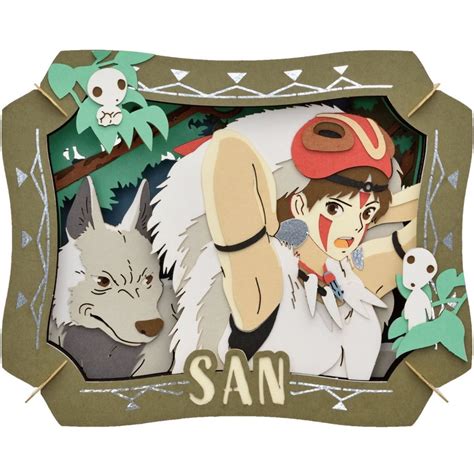 Princess Mononoke San PT-332 Paper Theater - Walmart.com