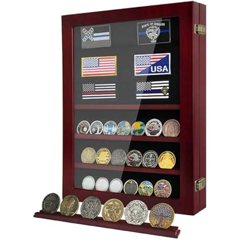 ASmileIndeep Military Challenge Coin Display Case Holder, India | Ubuy