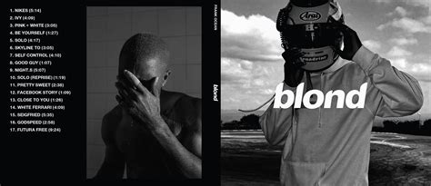 BLONDE CD Cover : r/FrankOcean