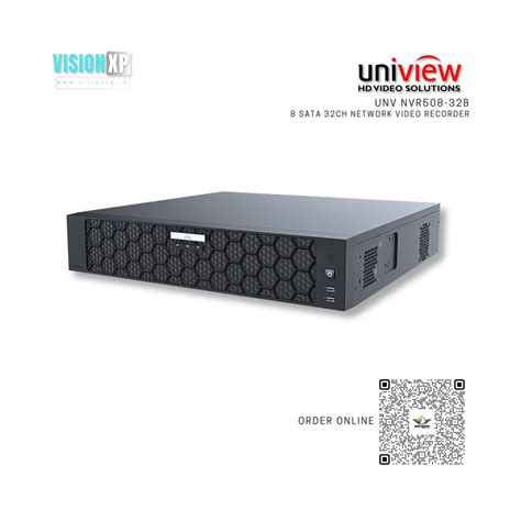 UNV Uniview NVR508-32B Series 8 Sata HDD 32ch Network Video Recorder ...