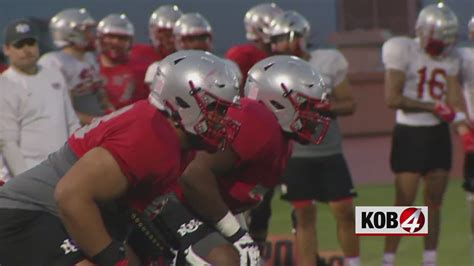 UNM Football preparing for Saturday's opener vs Maine - KOB.com