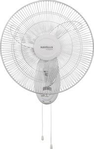HAVELLS 450 MM AIRBALL HS WALL FAN WHT with 1 Year Warranty Wall Fan ...