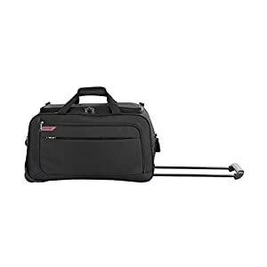Buy Safari Polyester 65 cms Black Rolling Duffle (Blaze RDFL 65) at ...