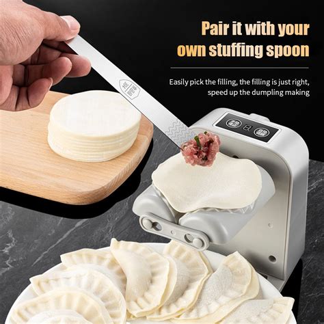 Image result for +Autiomatic Rncrusting Dumpling Machine Maker