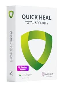 Quick Heal | Total Security | 10 Users | 3 Years | (Physical Box ...
