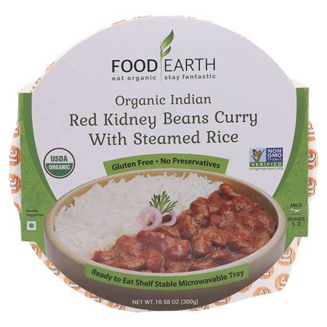 Buy Food Earth-ORGANIC Ready to Eat Indian Meals 6-Pack–Organic Indian ...