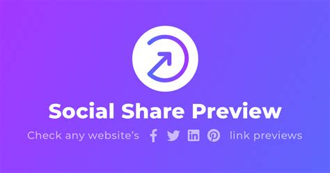 You can't share via social media in preview mode.