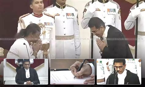 Justice Chandrachud Sworn In As The 50th Chief Justice Of India