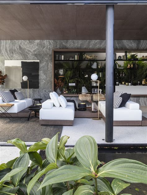 巴西热带丛林风格的开放式住宅设计 - 设计之家