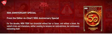 India Today 50th Anniversary Collector's Edition - The Remaking of ...