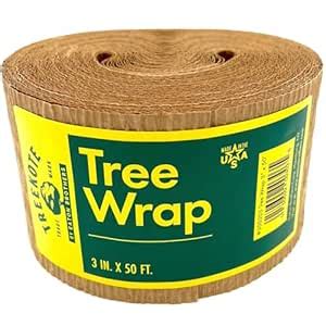 Walter E Clark 3-Inch by 50-Foot Tree Wrap 00303, 1-(Pack) - 117919 ...