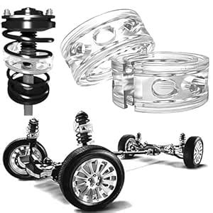 EBIZ HIVE 2Pcs Car Shock Absorber Spring Bumper Power Auto Buffers ...