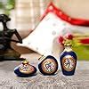 Buy ExclusiveLane 'Warli Handpainted' Terracotta Pots Vases for Living ...