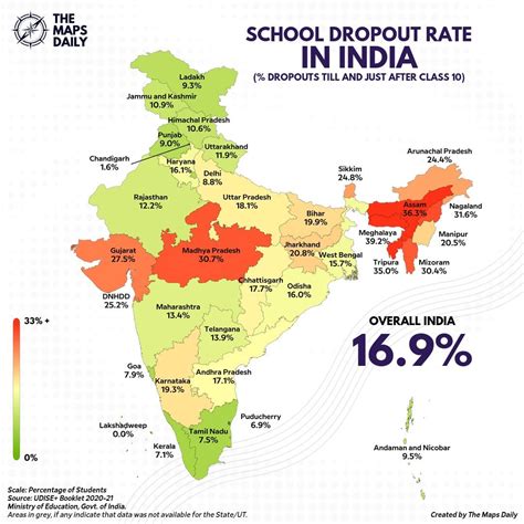 School Dropout Rate In India : r/india