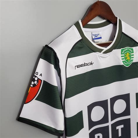 Sporting Lisbon 2001-03 Home - Retro Shirt – Full Time Store