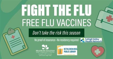 Fight The Flu - Free Flu Vaccines at the Main Library, Bethlehem Area ...