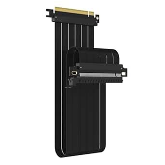 GLOTRENDS 600mm PCIe 3.0 X16 Riser Cable for Low-end PCIe 3.0 GPUs ...