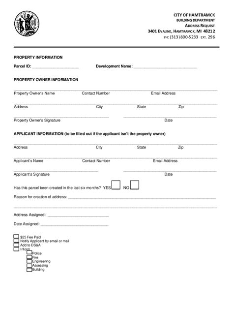 Image result for Address Change Request Form