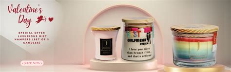 Eco-friendly scented candle with Natural fiber jute wick