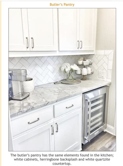 Butlers pantry inspo | Kitchen renovation, Kitchen remodel, White ...
