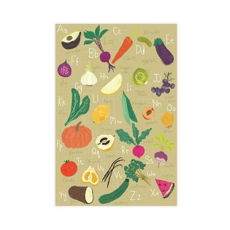 Animal Alphabet Poster Abc Animal Print Abc Animals Animal Alphabet ...