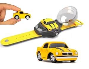 Royaldeals Traansformer Bummblee RcCar Mini Remote Control Car Watch ...