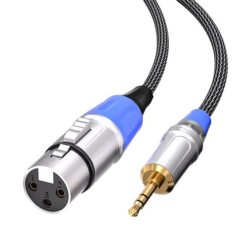 Tisinoxlr To 3 5mm Microphone Cable 6 6 Feet Unblanced | Desertcart INDIA