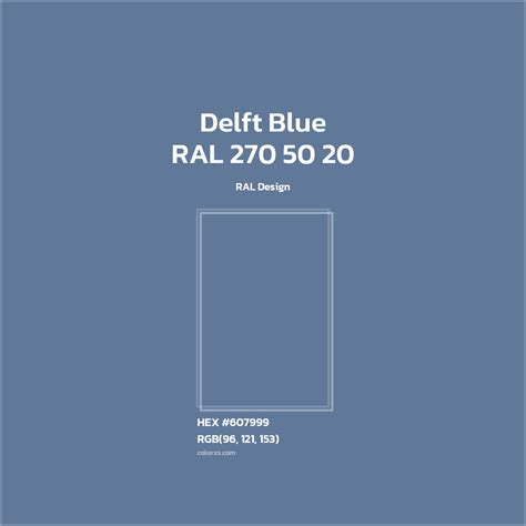About RAL 270 50 20 - Delft Blue Color - Color codes, similar colors ...