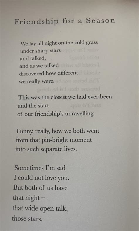 Friendship Poems Today Is International Day Of Friendship And So I