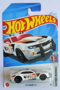 HOT WHEELS HW FIRST RESPONSE 9/10 10 CAMARO SS TOY CAR - HW FIRST ...