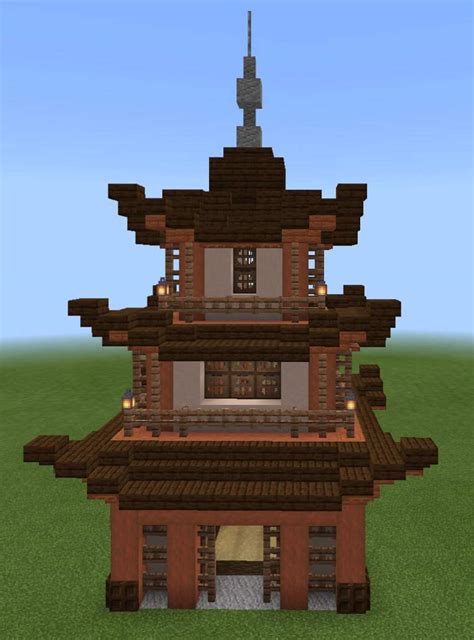 Image result for Small Minecraft Pagoda Tutorials