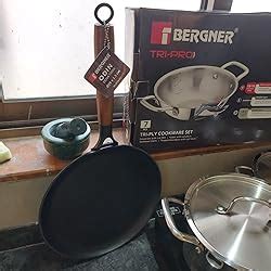 Buy Bergner Tripro Triply Stainless Steel 4 Pc Cookware Set, 24 cm ...