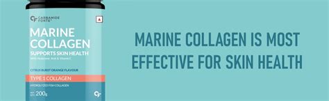 Carbamide Forte Marine Collagen Powder Supplement - for Skin Fish ...