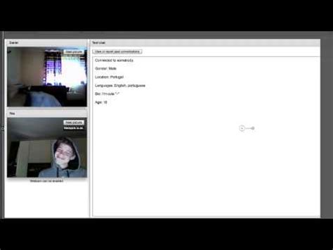:| Chatroulette - YouTube