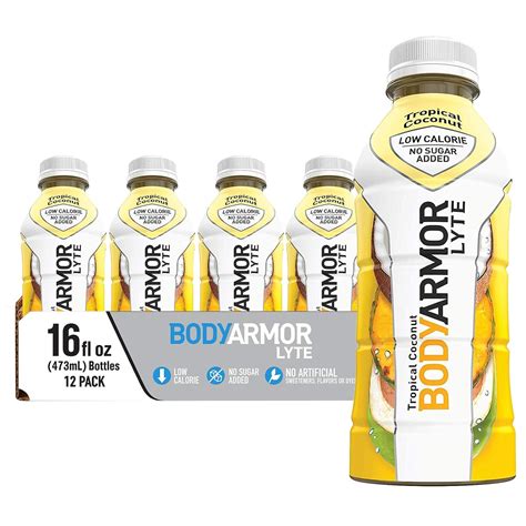 Amazon.com : BODYARMOR LYTE Sports Drink Low-Calorie Sports Beverage ...