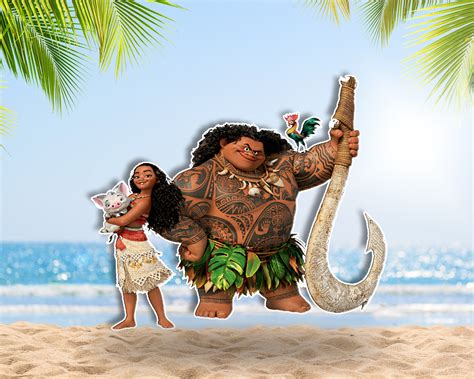 Moana Theme Group Cutout | Party Supplies India Online