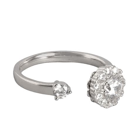 The Rotating 925 Silver Ring (Adjustable) - Valentine's Gift – Zavya