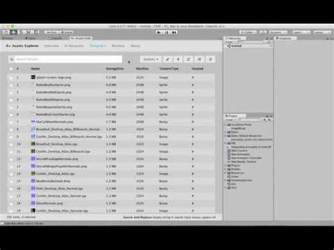 Unity Assets Explorer 的图像结果