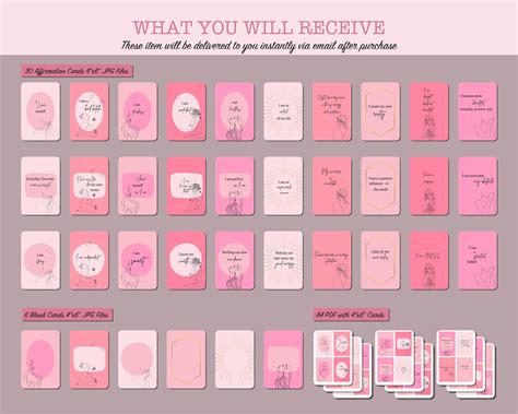 Buy Girl Boss Affirmation Cards Printable Affirmations Empowered Woman ...