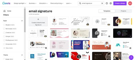 Image result for Canva HTML Code Email Signature