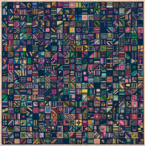 Square Pattern JavaScript 的图像结果