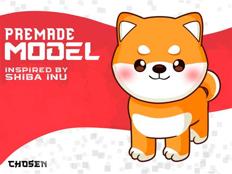 Shiba Inu Vtube Model: Realistic Dog Avatar With Emotes (L2D Digital ...