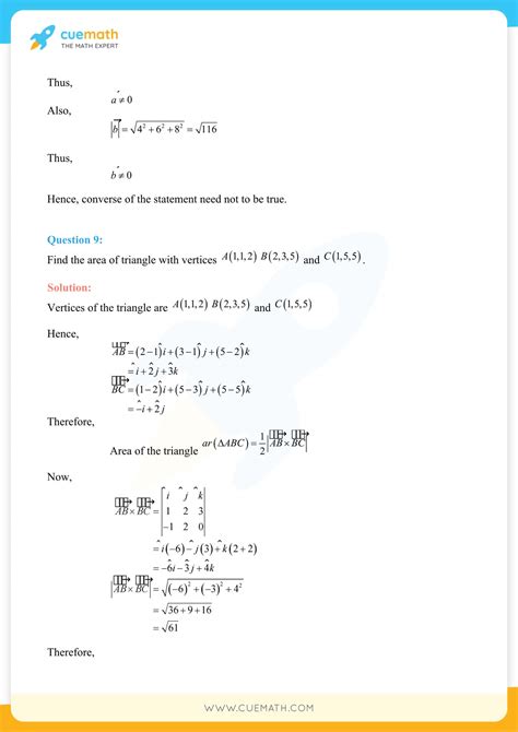 Class 12 Maths NCERT Solutions Chapter 10 的图像结果
