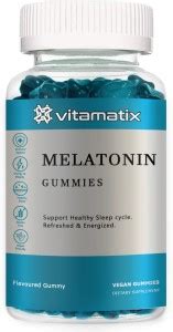 Vitamatix Melatonin Gummies Men & Women Sleeping Pills Deep Sleep ...