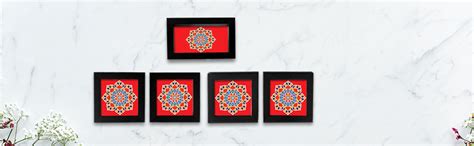 Paper Plane Design Coasters Set of 4 Designer Patterns for Home,Bar ...