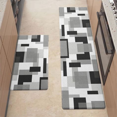 Anti Fatigue Cushioned Kitchen Mats For Floor, Waterproof Non Slip ...