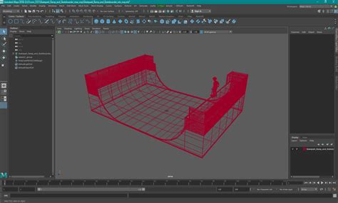 3D Skatepark Ramp and Skateboarder | 3D Molier International