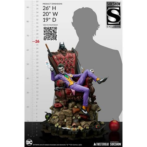 The Joker Quarter Scale Maquette by Tweeterhead - www.superherotoystore.com