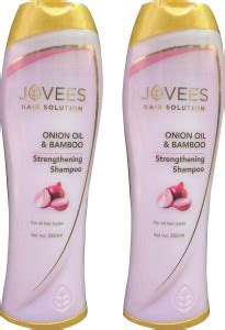 JOVEES Onion Oil &Bamboo Strengthening Shampoo Shampoo Combo (500 ml ...
