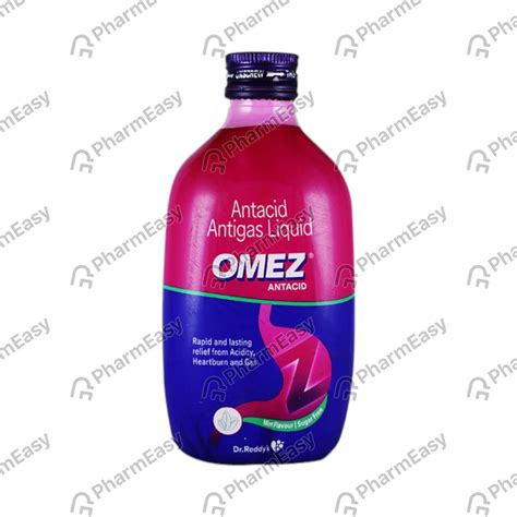 Buy Omez Mint Flavour Sugar Free Bottle Of 200ml Liquid Online & Save ...